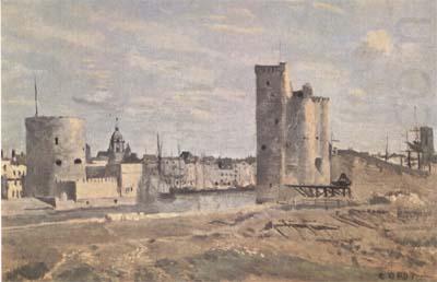 Jean Baptiste Camille  Corot La Rochelle (mk11) china oil painting image